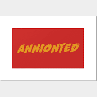 Annointed tees Posters and Art